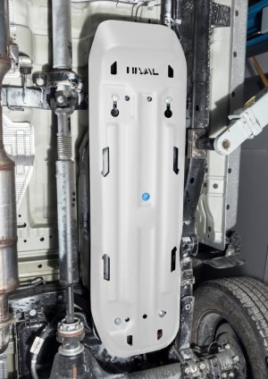 Ford Ranger Skid Plate - Rival 4x4 - Aluminum Gas Tank - `24-`26 Ford Ranger Skid Plate - Rival 4x4 - Aluminum Gas Tank - `24-`26